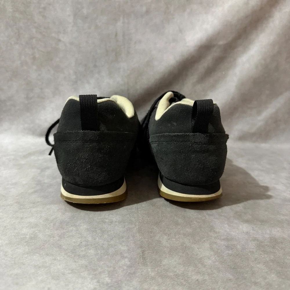 Merrell Alpine Sneaker Mens 8 Black Excellent Retro Suede Outdoor J95376
